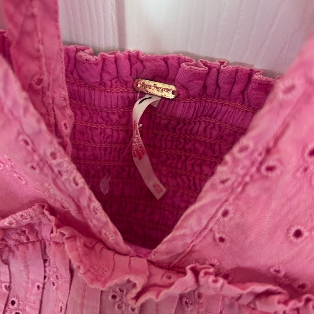 NWOT Free People, Pintuck Paradise Maxi Dress, XL - Picture 7 of 9